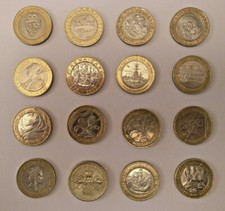 WIDE SELECTION OF £2 COINS INCLUDING RARE CIRCULATED - GREAT BRITISH COIN HUNT