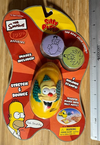 The simpsons silly putty - the,