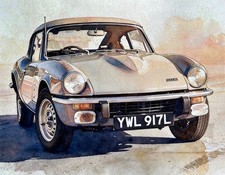 Triumph GT6 Mk3 Art Print -