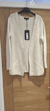 M & S  Ladies Cream Cardigan