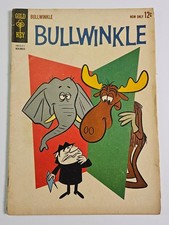 Bullwinkle #1 Gold Key Comics Silver Age Comic Oct 1962 Al Kilgore Low Grade