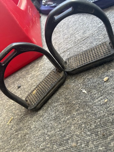 Thorowgood pair horse stirrups - horse,