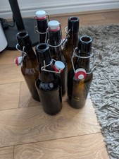 Swing Top Bottles - Brown