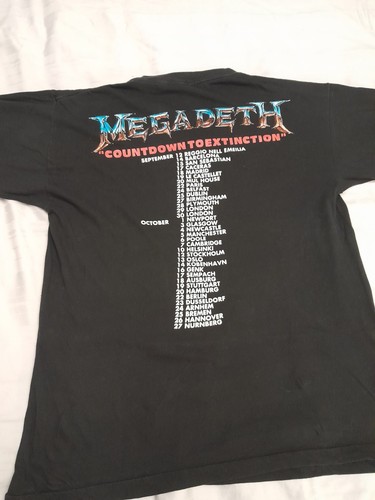 Vintage megadeth shirt - megadeth, t-shirt