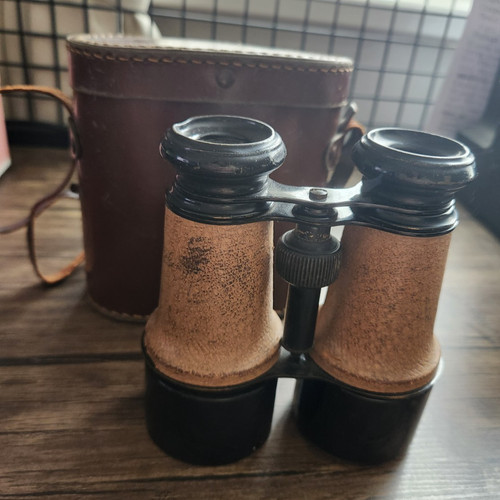 Vintage french binoculars ww1 - vintage,