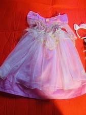 Girls Disney princess costume with accessories size 3-4 years old 