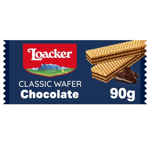 Loacker wafers chocolate - loacker, wafers,