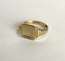 9ct Gold Men’s Boys Signet