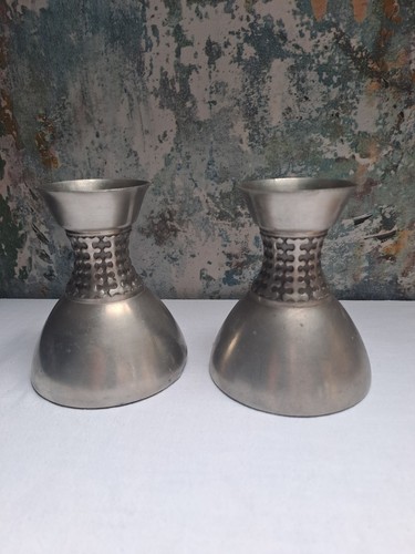 Vintage pewter pair - pewter,