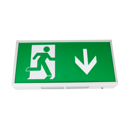 Led emergency exit light box - emergency,
