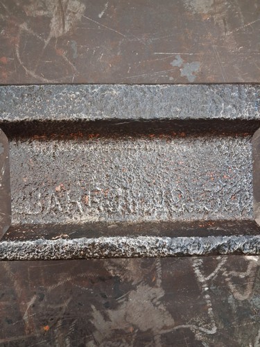 Rail track anvils - 8",
