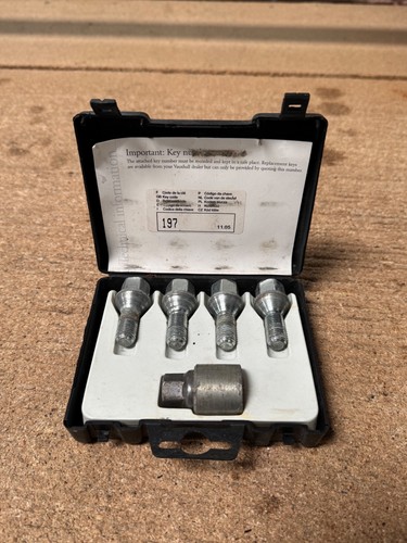 Vauxhall locking wheel - nut, kit
