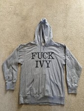 Super Rare Mark Mcnairy X Heathergrey Wall ‘F*ck Ivy’ Hoodie Large