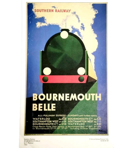 Southern railway bournemouth - railway,