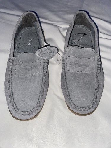 Next loafers crafted from grey