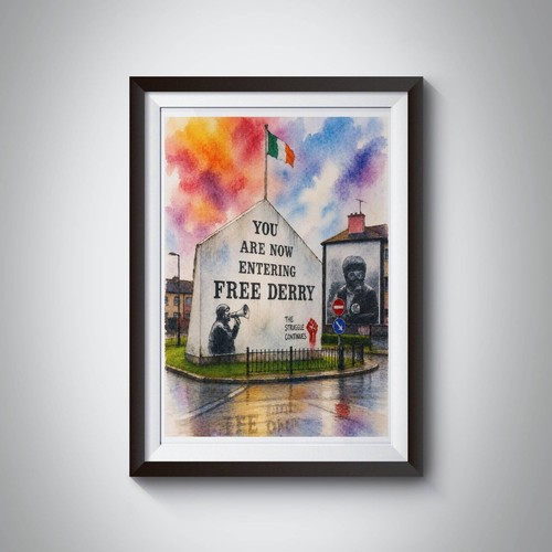 Free derry wall art - wall,