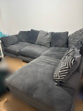 Dfs Sofa And Pouffe