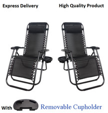 2x Foldable Zero Gravity