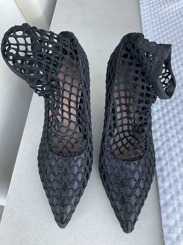 Zara black sock boot size - zara,