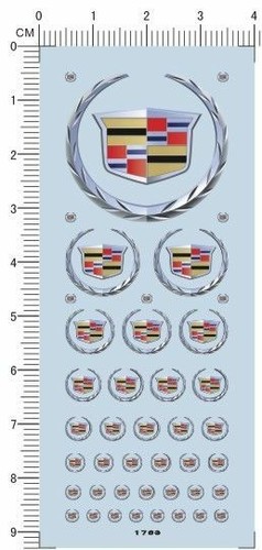 Water slide decals 1 - slide, 1/25