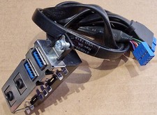 810636-001 HP ProDesk 400 G2 G2.5 G3 SFF USB 3.0 Front Audio Panel Cable & screw