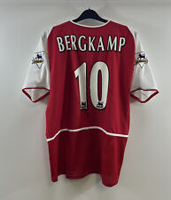 Arsenal Player Issue Bergkamp