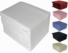 Flannelette fitted sheet - flannelette, 12"