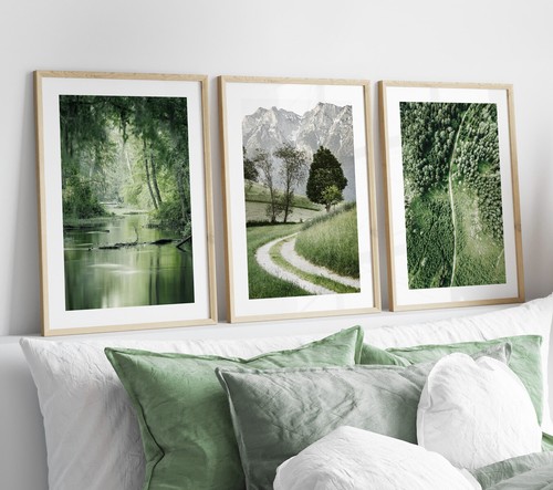 Set sage green - set, 3