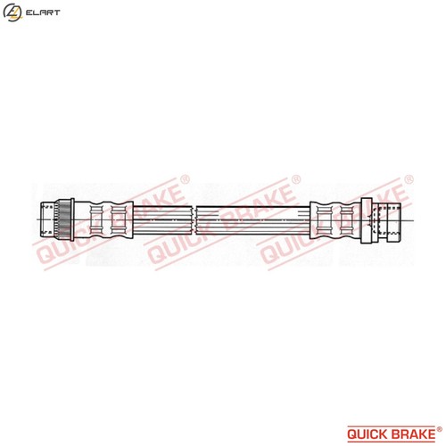 Brake hose 083 for - hose, renault