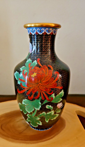 Vintage chinese cloisonne - vintage,