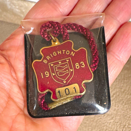 Brighton 1983 enamel - 1983,