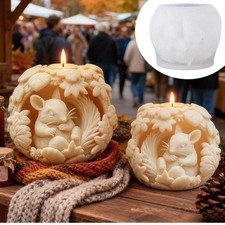3D Candle Mold Silicone Soap