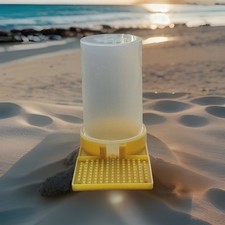 Baby  Bird drinker Ideal  for Chickens and Quails Etc Anti Drown