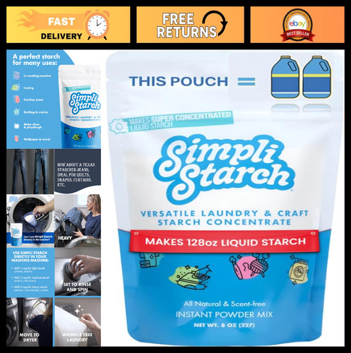Dissolvable liquid starch - dissolvable,