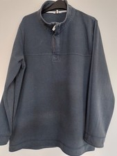 Size large mid blue Cotton Traders 1/4 zip sweatshirt