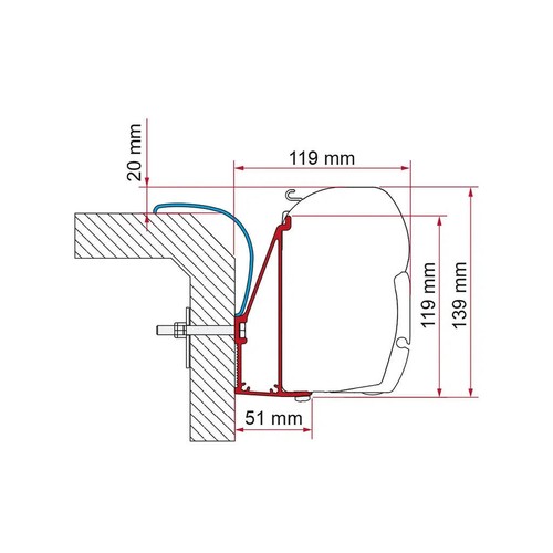 Fiamma adapter rapido 400 - fiamma,