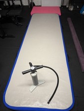3M Air Track Tumbling Gymnastics Inflatable Training Mat and Pump