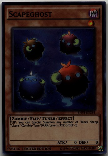 Scapeghost super rare shining - rare,