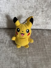 Pikachu Cuddly Pokémon Zip Up Toy Excellent Condition