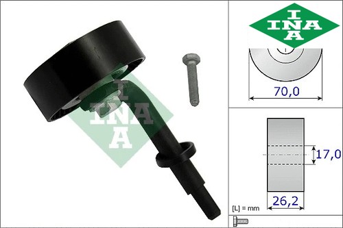 Ribbed tensioner pulley 531 - tensioner,
