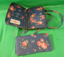 Cath Kidston Navy Floral Zip