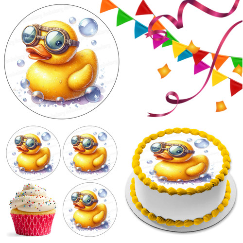 Duck duckling cake topper - duckling,