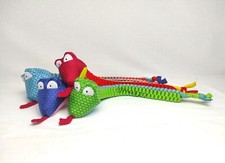 Mighty Python Snake Tugging Dog Toy With Squeaks
