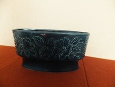 Vintage  Grimwades Blue Jamaica Pattern Posy Floral Vase