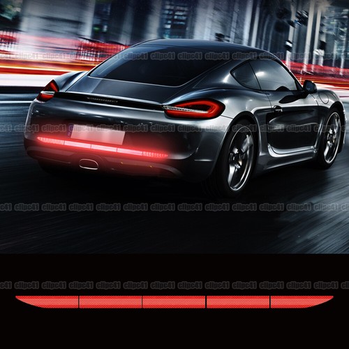 Red reflective strip car - red,