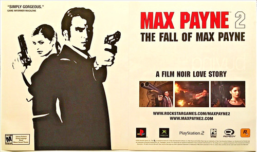 Print 2003 max payne - ad, ps2