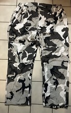 Shein Curve Black/White Camo Cold Weather Neoprene Trousers Size 3XL 38-48”