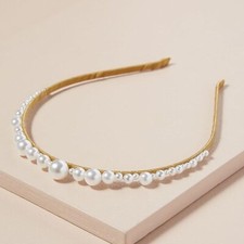 Anthropologie Pearl Headband