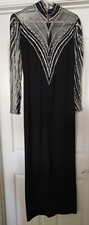 Bob Mackie Art Deco Black