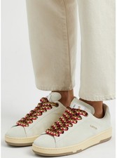 Lanvin Paris Lite Curb Suede